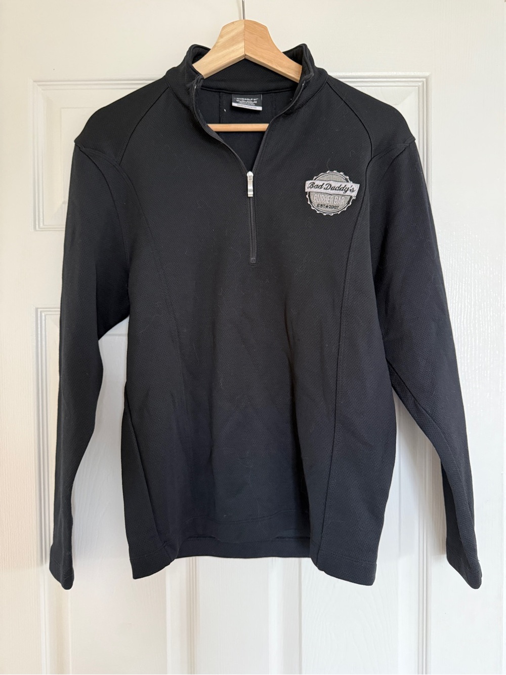 Nike Black Half-Zip Pullover Sweater
